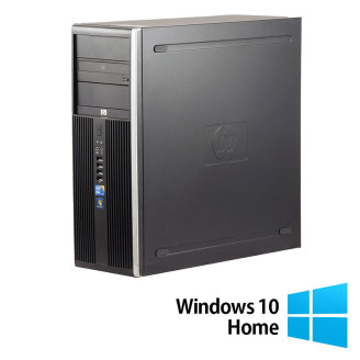 Обновен PC HP Elite 8300 Tower, Intel Core i7-3770 3.40GHz, 8GB DDR3, 256GB SSD, DVD-RW + Windows 10 Home