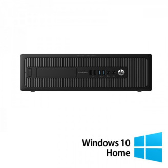 Felújított HP Prodesk 600 G1 SFF számítógép, Intel Core i3-4130 3.40GHz, 8GB DDR3, 500GB SATA, DVD-RW + Windows 10 Home