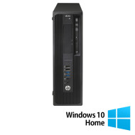 Odnowiona stacja robocza HP Z240 SFF, Intel Czterordzeniowy i7-6700 3,40 - 4,00 GHz, 16 GB DDR4, SSD 256 GB M.2, Intel HD Graphics 530 + Windows 10 Home