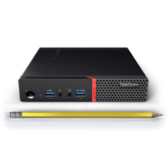 Μεταχειρισμένος υπολογιστής Lenovo ThinkCentre M900 Mini PC, Intel Core i5-6500T 2,50 GHz, 8 GB DDR4, 256 GB SSD