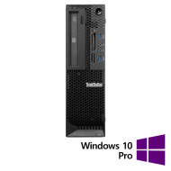 Station de travail Lenovo ThinkStation E32 SFF remise à neuf, Intel Quad Core i5-4670 3.4 - 3.8GHz, 16GB DDR3, SSD 256GB SATA, Intel Carte graphique HD intégrée 4600 + Windows 10 Pro