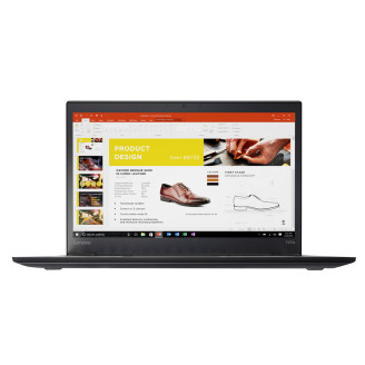 LENOVO ThinkPad T470s Używany laptop, Intel Core i5-7200U 2.50GHz, 8GB DDR4, 256GB SSD, 14 cali Full HD, Kamera internetowa