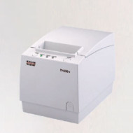 Impressora térmica POS usada Wincor Nixdorf TH230+, RS-232C, USB, branca