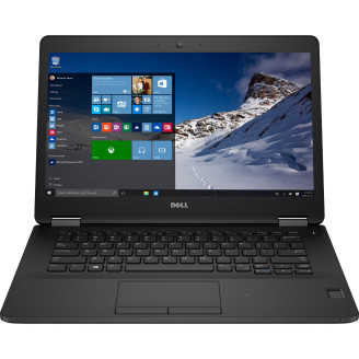 Używany Laptop DELL Latitude E7470, Intel Core i5-6300U 2,40 GHz, 8 GB DDR4, 256 GB SSD M.2, 14-calowy ekran dotykowy Full HD, kamera internetowa