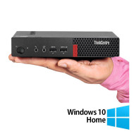 Computador reformado Lenovo ThinkCentre M710q Mini PC, Intel Core i5-6500T 2,50 GHz, 8 GB DDR4, 256 GB SSD + Windows 10 Home