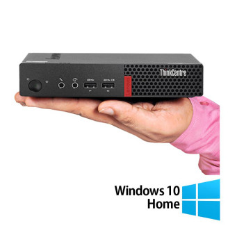 Komputer odnowiony Mini PC Lenovo ThinkCentre M710q, Intel Core i5-6500T 2,50 GHz, 8 GB DDR4, 256 GB SSD + Windows 10 Home