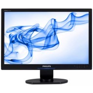 Μεταχειρισμένη οθόνη Philips 240SW, LCD 24 ιντσών, 1920 x 1200, VGA, DVI