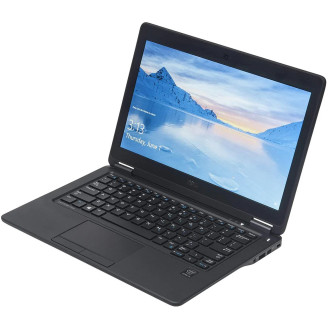 Μεταχειρισμένο φορητό υπολογιστή Dell Latitude E7250, Intel Core i5-5300U 2,30 GHz, 8 GB DDR3, 256 GB SSD, Webcam, 12,5 ιντσών