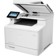 Многофункционален лазерен цветен втора ръка HP LaserJet M477FDN, A4, 28 ppm, 600 x 600 dpi, факс, скенер, копирна машина, дуплекс, USB, мрежа