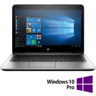 HP EliteBook 840 G4 renoveret bærbar computer, Intel Core i7-7600U 2,80 GHz, 8 GB DDR4, 512 GB SSD, 14 tommer Full HD, webkamera + Windows 10 Pro