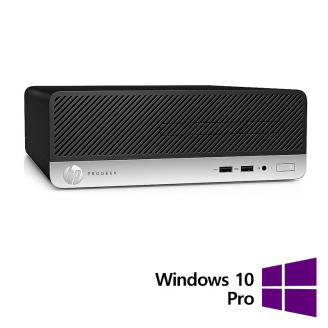 Ανακαινισμένος υπολογιστής HP ProDesk 400 G5 SFF, Intel Core i5-8500 3.00GHz, 8GB DDR4, 256GB SSD + Windows 10 Pro