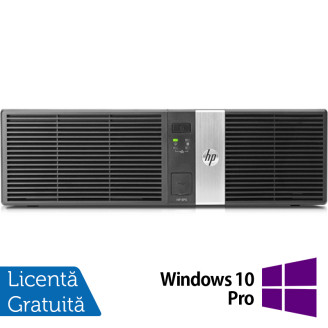 Komputer odnowiony HP Retail System RP5810 SFF, Intel Core i5-4570S 2,90 GHz, 8 GB DDR3, dysk SSD 128 GB, 4 porty szeregowe, 1 port USB 24 V, 3 porty USB + 12 V Windows 10 Pro