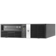 Komputer odnowiony HP Retail System RP5810 SFF, Intel Core i5-4570S 2,90 GHz, 8 GB DDR3, dysk SSD 128 GB, 4 porty szeregowe, 1 port USB 24 V, 3 porty USB + 12 V Windows 10 Pro