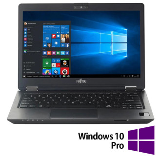 Portátil reacondicionado Fujitsu LifeBook U728, Intel Core i5-8250U 1.60-3.40GHz, 8GB DDR4, 256GB SSD, 12.5 pulgadas Full HD, Webcam + Windows 10 Pro