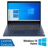 Lenovo IdeaPad 3 17ITL6 sülearvuti Intel® Core™ i3-1115G4 protsessoriga kuni 4.10 GHz, 8 GB DDR4 mälu, 1TB HDD, Intel UHD Graafika video, 17.3-tolline ekraan, Windows 10, Abyss Blue