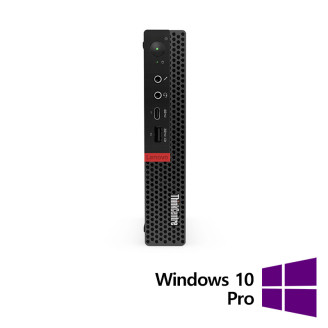 Lenovo ThinkCentre M720q MiniPC felújított számítógép, Intel Core i5-8400T 1.70 - 3.30GHz, 8GB DDR4, 256GB SSD + Windows 10 Pro