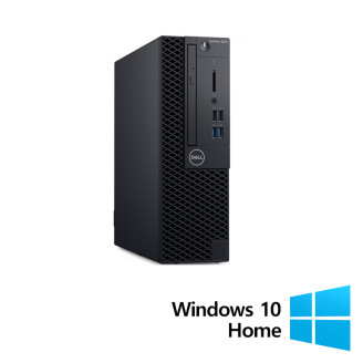 Számítógép felújított DELL OptiPlex 3070 SFF, Intel Core i5-9400 2,90-4,10 GHz, 8 GB DDR4, 256 GB SSD + Windows 10 Home