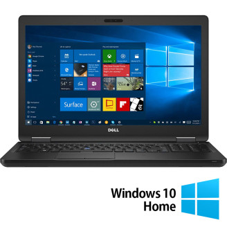 Ordinateur portable Dell Latitude 5580 remis à neuf, Intel Core i5-7200U 2,50 GHz, 8 Go DDR4, SSD 256 Go, disque dur 15,6 pouces, clavier numérique + Windows 10 Home