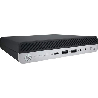 HP EliteDesk 800 G5 Mini PC Használt számítógép, Intel Core i5-9500 3.00-4.40GHz, 8GB DDR4, 256GB SSD