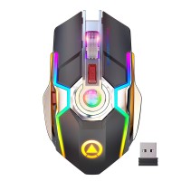 Maus zum Gaming, E-Sports A5, 1600 dpi, 7 Tasten, RGB, kabellos