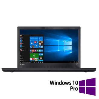 Renoveret Laptop LENOVO ThinkPad T470, Intel Core i5-6300U 2.40 - 3.00GHz, 8GB DDR4, 256GB SSD, 14 tommer HD, Webcam + Windows 10 Pro