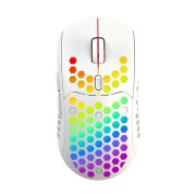 Mouse IBLANCOD BL110, 3200dpi, 5 Buttons, RGB, White, Wireless Mouse IBLANCOD BL110, 3200dpi, 5 Buttons, RGB, White, Wireless