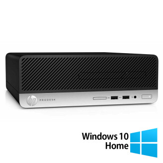 Számítógép felújított HP ProDesk 400 G6 SFF, Intel Core i5-8400 2,80–4,00 GHz, 8 GB DDR4, 256 GB SSD + Windows 10 Home