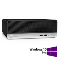 Computador HP ProDesk 400 G6 SFF reformado, Intel Core i5-8400 2,80 - 4,00 GHz, 8 GB DDR4, 256 GB SSD + Windows 10 Pro