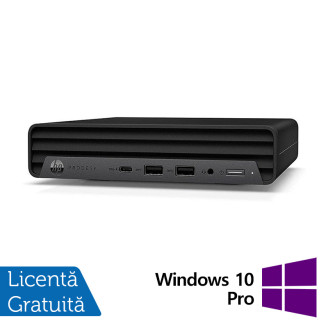 Felújított számítógép HP ProDesk 405 G6 Mini, AMD Ryzen 5 4650GE 3,30 GHz, 8 GB DDR4, Radeon Graphics, 256 GB M.2 SSD + Windows 10 Pro