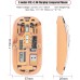 Mouse M233, 1600dpi, 5 Buttons, Battery Level Indicator, Transparent, Pink, Wireless + Bluetooth Mouse M233, 1600dpi, 5 Buttons, Battery Level Indicator, Transparent, Pink, Wireless + Bluetooth