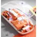 Mouse M133, 2400dpi, 5 Buttons, Battery Level Indicator, Transparent, Orange, Wireless + Bluetooth