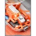 Mouse M133, 2400dpi, 5 Buttons, Battery Level Indicator, Transparent, Orange, Wireless + Bluetooth