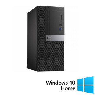 Felújított számítógép DELL OptiPlex 5050 torony, Intel Core i5-6500 3.20GHz, 8GB DDR4, 256GB SSD + Windows 10 Home