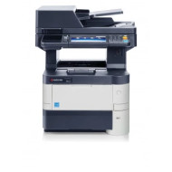 Laser d'occasion multifonction monochrome KYOCERA M3040idn, A4, 40 ppm, 1200 x 600 dpi, recto verso, copieur, scanner, réseau, USB