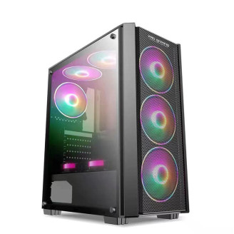 System GAMING Striker, sześciordzeniowy™ procesor Intel® i7-8700K 8. generacji 4,70 GHz Turbo, 16 GB DDR4, 256 GB SSD + 1 TB HDD, nVidia GTX1660 6 GB GDDR5