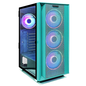 Darmowy system do gier Falcon, procesor Intel® SIX-CORE™ i5-8400 4,00 GHz Turbo ósmej generacji, 8 GB pamięci DDR4, dysk SSD 1 TB, karta graficzna GeForce GT710 2 GB pamięci GDDR3