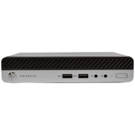 Computador em segunda mão Mini PC HP ProDesk 400 G3, Intel Core i5-7500T 2,70 - 3,30GHz, 8GB DDR4, 256GB SSD