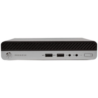 Μεταχειρισμένος Υπολογιστής HP ProDesk 400 G3 Mini PC, Intel Core i5-7500T 2,70 - 3,30 GHz, 8 GB DDR4, 256 GB SSD