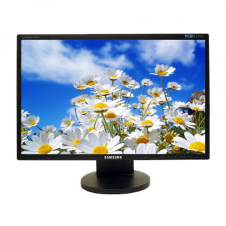 Moniteur remis à neuf Samsung 2243BW, LCD 22 pouces, 1680 x 1050, VGA, DVI