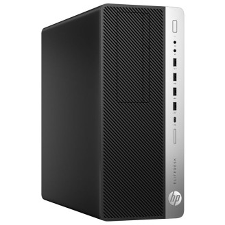 Refurbished Computer HP EliteDesk 800 G3 Tower, Intel Core i3-6100 3.70GHz, 8GB DDR4, 256GB SSD, DVD-ROM + Windows 10 Home