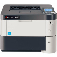 Használt monokróm lézernyomtató Kyocera FS-2100DN, kétoldalas, A4, 40 lap/perc, 1200 x 1200 dpi, USB, hálózati