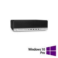 Computador HP ProDesk 800 G3 SFF reformado, Intel Core i5-7500 3,40-3,80 GHz, 8 GB DDR4, 256 GB SSD + Windows 10 Pro