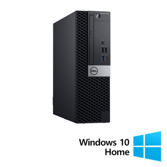 Számítógép felújított DELL OptiPlex 5060 SFF, Intel Core i5-8400 2,80–4,00 GHz, 8 GB DDR4, 256 GB SSD + Windows 10 Home