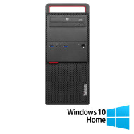 Refurbished Computer LENOVO M800 Tower, Intel Core i3-6100 3.70GHz, 8GB DDR4, 500GB SATA, DVD-ROM + Windows 10 Home