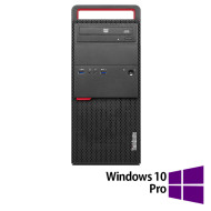 Refurbished Computer LENOVO M800 Tower, Intel Core i3-6100 3.70GHz, 8GB DDR4, 500GB SATA, DVD-ROM + Windows 10 Pro