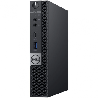Rabljen računalnik DELL OptiPlex 7060 Mini PC, Intel Core i5-8500T 2.10 - 3.50GHz, 8GB DDR4, 128GB SSD