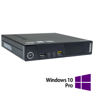 Komputer odnowiony Mini PC Lenovo ThinkCentre M73, Intel Rdzeń i5-4570T 2,90 GHz, 8 GB DDR3, 128 GB SSD + Windows 10 Pro