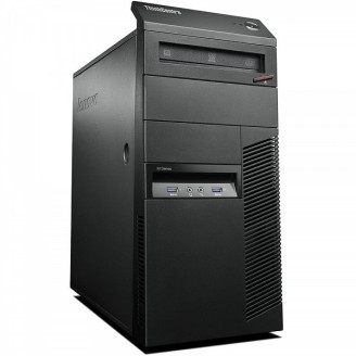 Brugte Lenovo ThinkCentre M83 Tower, Intel Core i5-4460 3.20GHz, 8GB DDR3, 500GB HDD, DVD-RW