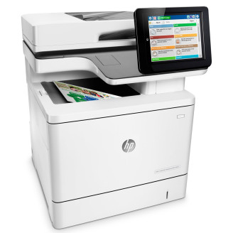 Impresora multifunción HP LaserJet Enterprise M577dn usada, A4, 40 ppm, 1200 x 1200 ppp, fotocopiadora, escáner, red, USB