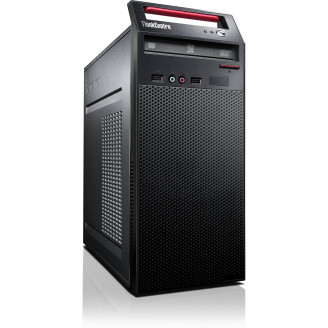 Tour Lenovo ThinkCentre E73 d’occasion, Intel Core i7-4770 3,40-3,90 GHz, 8 Go DDR3, 256 Go SSD, DVD-RW